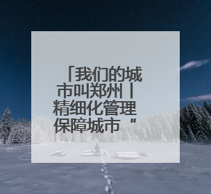 我们的城市叫郑州丨精细化管理保障城市“夜经济”